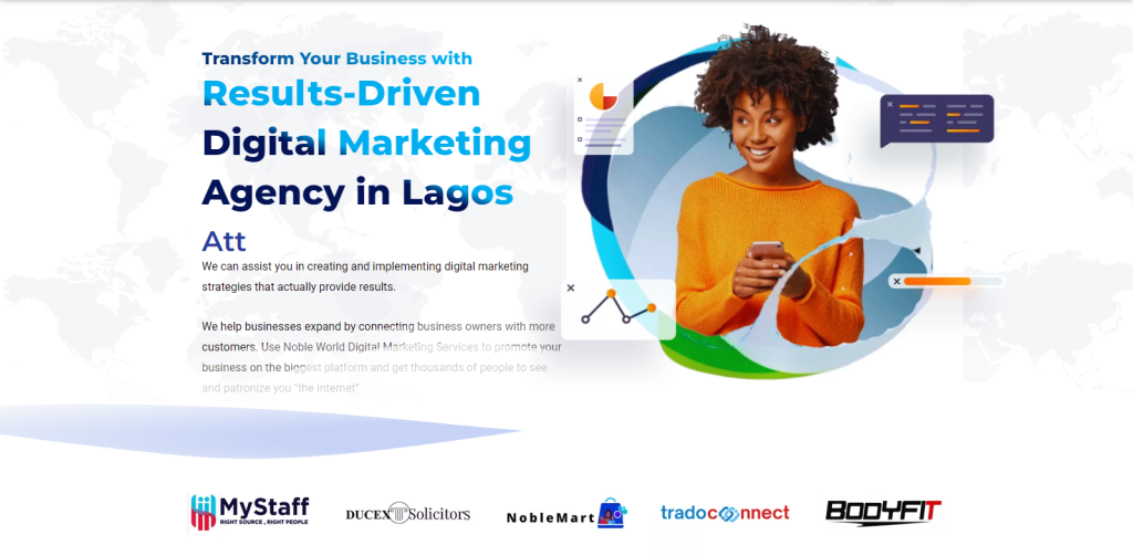 digital marketing agency in Lagos |Noble World