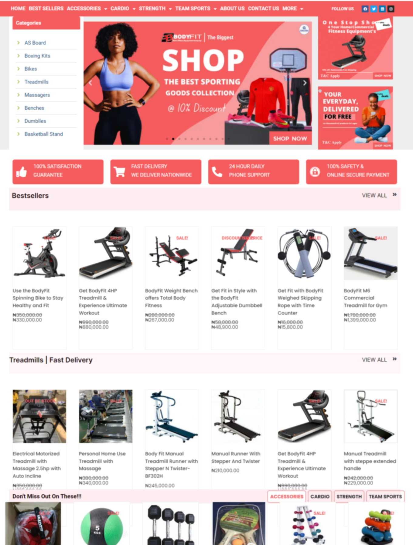 responsive eCommerce website development